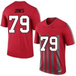 Men's Ohio State Buckeyes #79 Dawand Jones Retro Nike NCAA College Football Jersey April ECU5644PB